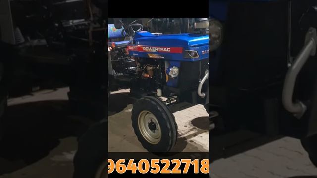 Powertrac Euro 50 || #tractor #johndeere #automobile #indiantractor #farmequipment #agriculture #fa
