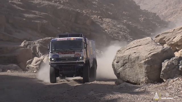 Dakar 2020 - Stage 4 (Neom / Al Ula) - Truck Summary смотреть онлайн