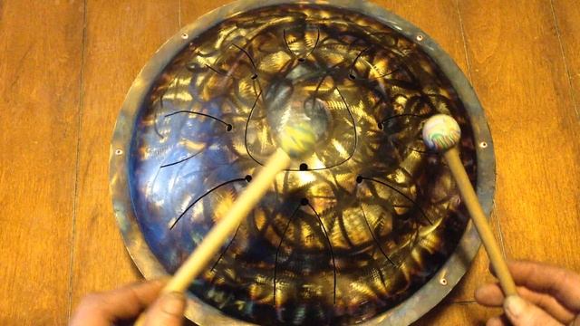 Odyssey Healing Drum Tank Drum Steel Tongue Drum 432hz Healing Instruments смотреть онлайн