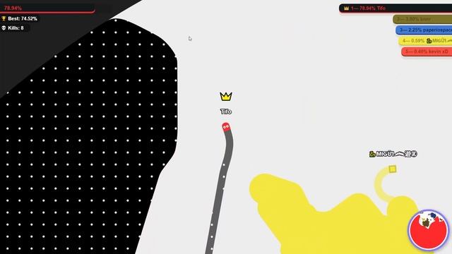 Paper.io 3 Map Control: 100.00%! [Ghost] смотреть онлайн
