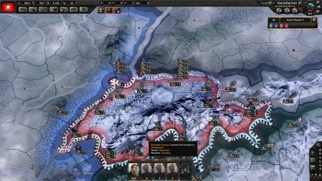 Hearts of Iron IV, Gameplay, Swiss United Cantons 2, Let's Play, How to, Video смотреть онлайн
