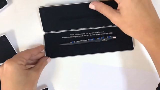 Швейцарский ручки Caran d’Ache в подарочных футлярах смотреть онлайн