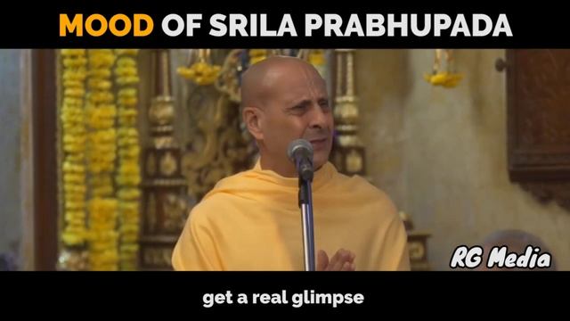 Настроение Шрилы Прабхупады