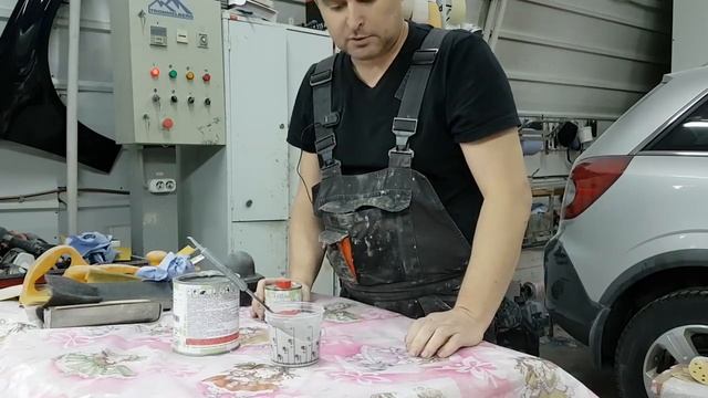 Ремонт капота часть 7/9 финишное шпаклевание капота, нанесение и рекомендации смотреть онлайн