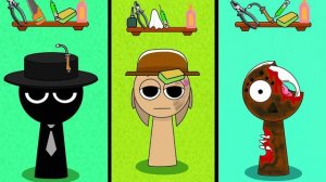 О нет!! ПОМОГИТЕ Спрунки! Спрунки ВЫЖИЛИ #sprunki #incredibox