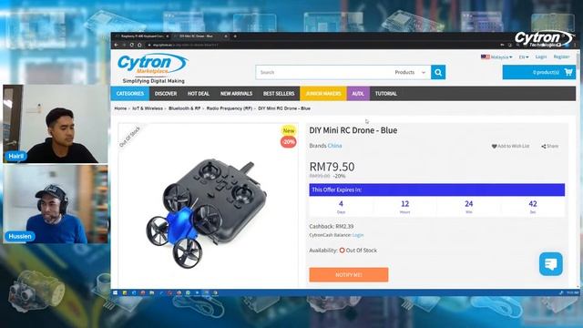Cytron Marketplace: New Product | Raspberry Pi Debug Probe for RP2040 | REKA:BIT RBT Project Kits смотреть онлайн
