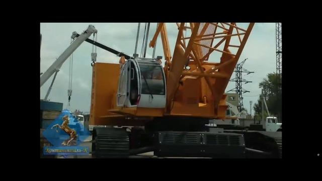 ДЭК-1001 – кран грузоподъемностью 100 тонн смотреть онлайн