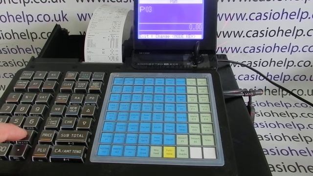 How To Increase The Journal Roll Print Font Size Casio SR-C500 / SRC550 Cash Register смотреть онлайн