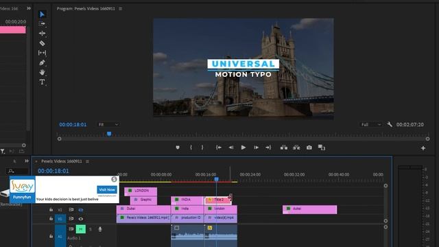 Essential Graphics and Title Texts Complete Tutorial in Adobe Premiere Pro смотреть онлайн