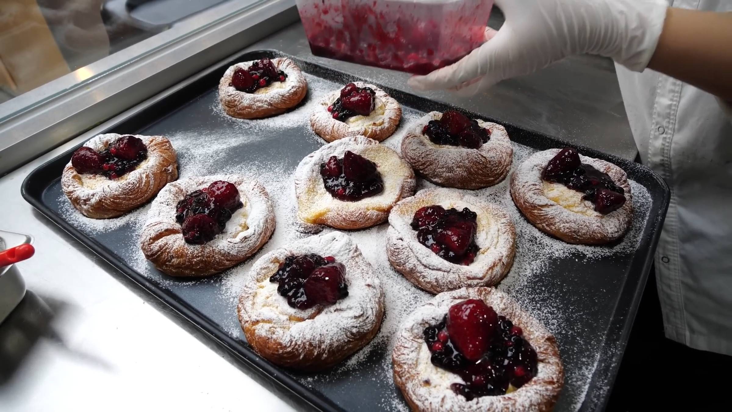 Влог из пекарни Bakery Vlog Приготовление выпечки