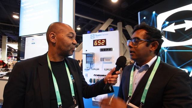 CES2020 : Interview Of Gautam Goswami On The Teamviewer Pilot Feature