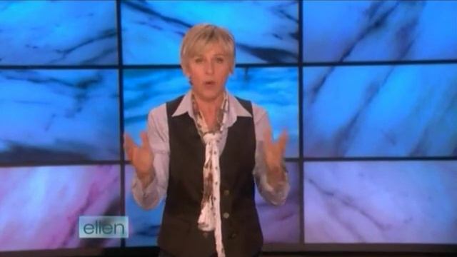 Ellen's Portia's new early job Monologue 11/14/08 смотреть онлайн