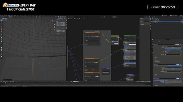 Modeling a hard surface scalpel in Blender - Blender Every Day #45 смотреть онлайн