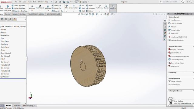 SOLIDWORKS Premium 2016 x64 Edition Eje de la corona 2020 05 24 09 09 16 смотреть онлайн