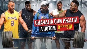 Фейковые веса в зале ПРАНК... Анатолий, мастер спорта притворился СЕЛЬСКИМ ПАРНЕМ в зале DUBAI