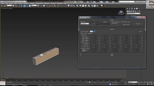 3ds Max Kitchen Cabinet Creator (Mutfak Dolabı Script) смотреть онлайн