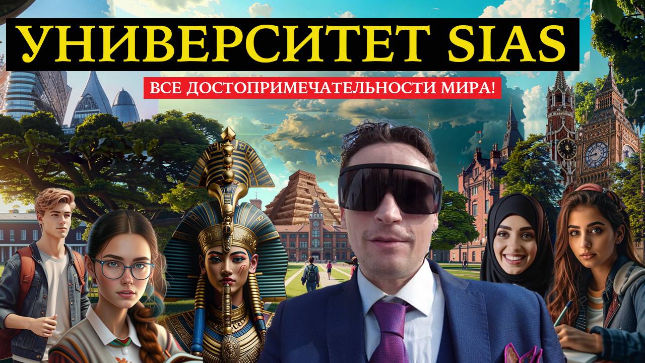 Университет SIAS. Все достопримичательности мира!