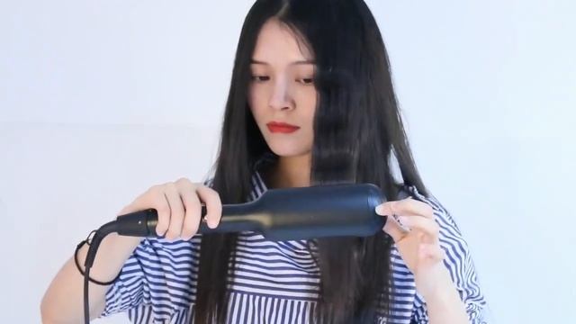 Egg Curls Hair Curling Iron LED Wave Wand Ceramic Professional 110 240V Curler Roller смотреть онлайн