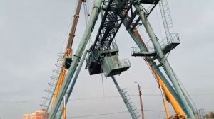 Демонтаж козлового крана 50 т ч6