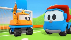 Грузовичок Лева поливает грядки. Развивающие мультики про машинки для детей