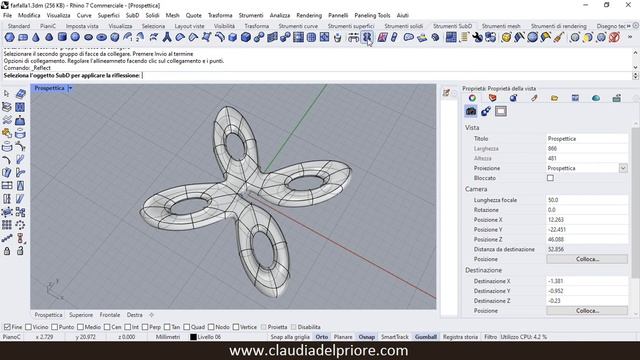 Modellazione Anello con SubD di Rhino 7 смотреть онлайн