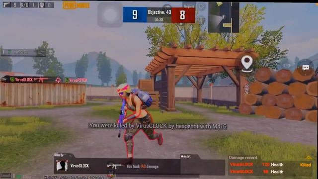 Psych Vs Glock Tdm M416 only смотреть онлайн
