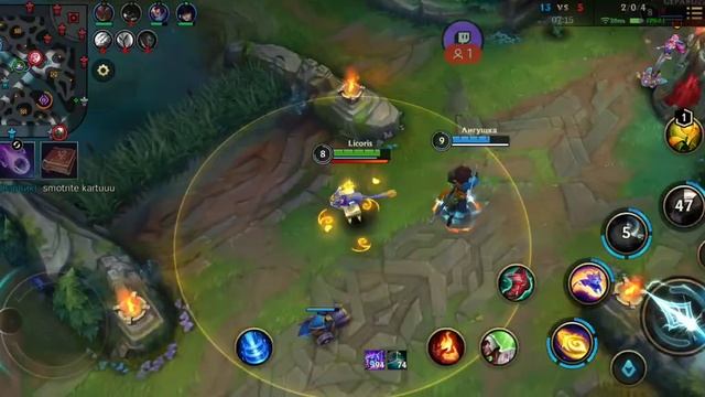 злой сапорт League Of Legends:wild Rift. #lolwildrift #yuumi #wildrift #leagueoflegends