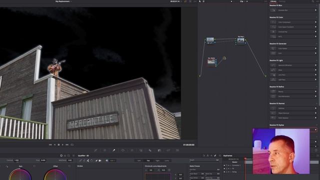 Sky Replacement using YOUR sky | NEW in Davinci Resolve 18.1| Part II смотреть онлайн