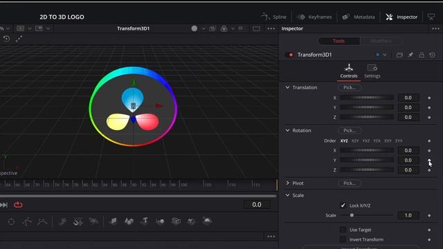 How to Change a 2D Logo to 3D Logo in DaVinci Resolve Tamil Step by Step смотреть онлайн