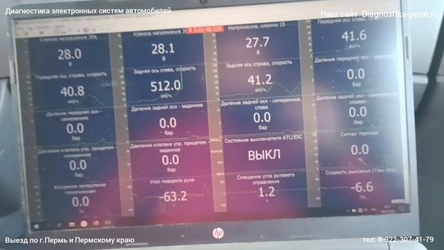 Диагностика АБС 5490. 791 fmi 7