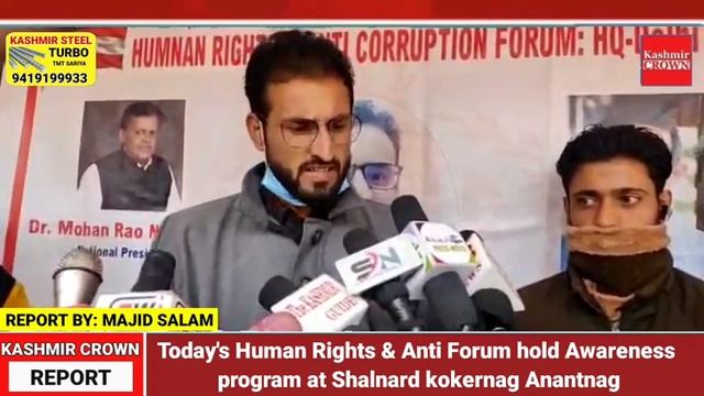 Today's Human Rights & Anti Forum hold Awareness program at Shalnard kokernag Anantnag смотреть онлайн