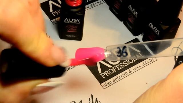 Гель лак AURA № 30 39 смотреть онлайн
