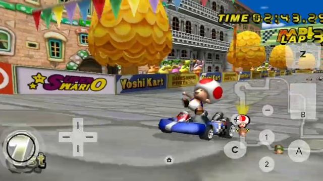 Mario Kart DS but in Mario Kart Wii смотреть онлайн