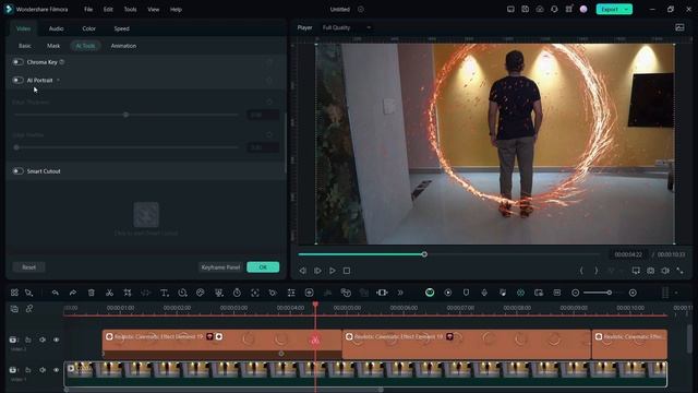 How to Recreate PORTAL EFFECT in Dr Strange in Filmora 13? | Filmora Course S3E3 смотреть онлайн