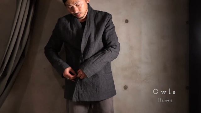 daub / M22FW-JK15 / T-212 / KIMONO JACKET / GREY смотреть онлайн