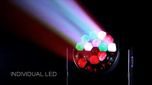 LED Light B-EYE LED 18pcs 15W Zoom Wash Moving Head Light Hi-LTTE HL-18