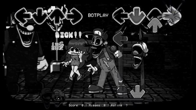 FNF Неизвестное страдание т 🎤 разные персонажи поют его! смотреть онлайн