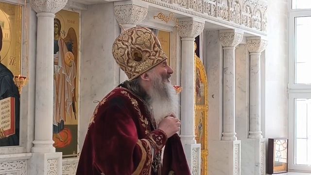 Проповедь митрополита Иоанна в 4-ю Неделю Великого поста в храме "Всех Скорбящих Радость" смотреть онлайн