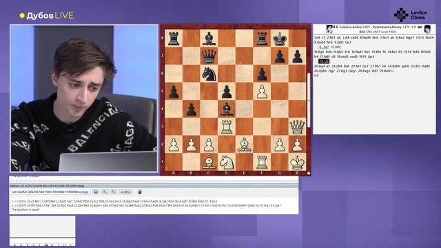«Дубов Live» на канале Levitov Chess! #4