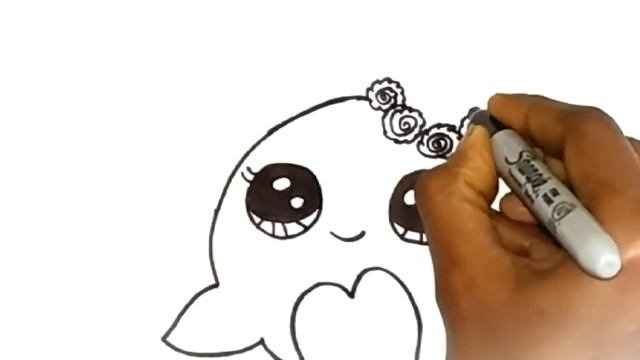 How to draw a Narwhal Cake Easy смотреть онлайн
