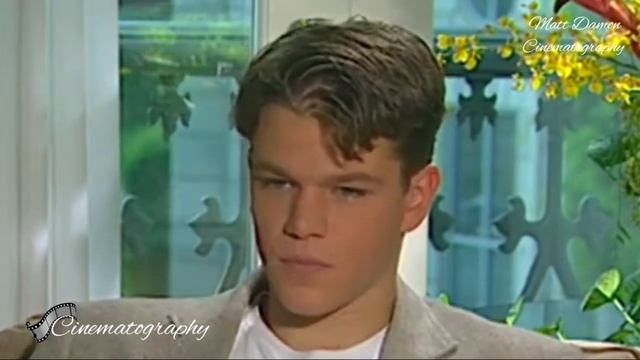 Young Matt Damon Interview Footage Video Hollywood Stars And Movie Stars Cinematography смотреть онлайн
