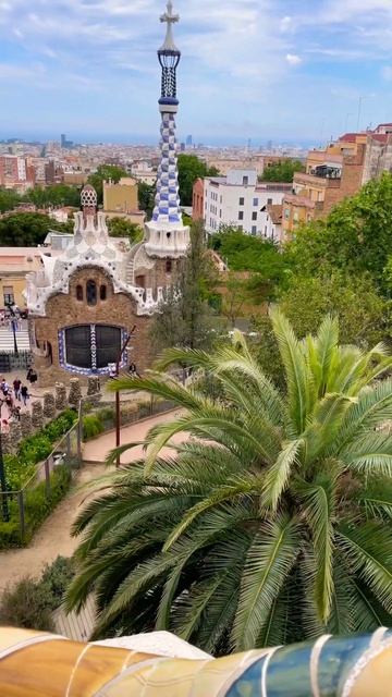 Park Guell Barcelona Spain смотреть онлайн