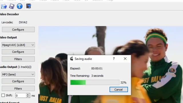 Avidemux:How To Extract Dual Audio From A Video