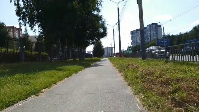 Нижний Новгород, вид снизу. Подновье ост - Казанское ш ост (чёт сторона) смотреть онлайн