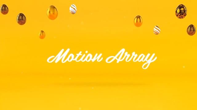 Happy Easter Logo Reveal After Effects Templates смотреть онлайн