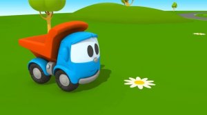 Мультик про машинки - Малыш Грузовичок Лева и Светофор