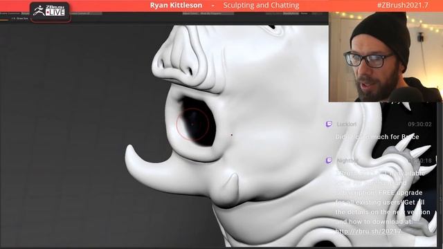 Characters with Ryan Kittleson - ZBrush 2021.7 смотреть онлайн