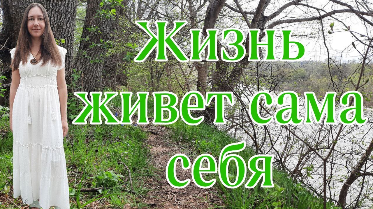 ЖИЗНЬ ЖИВЕТ САМА СЕБЯ,ТЫ И ЕСТЬ ЖИЗНЬ