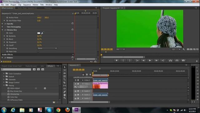 Green Screen Tutorial - Adobe Premiere Pro