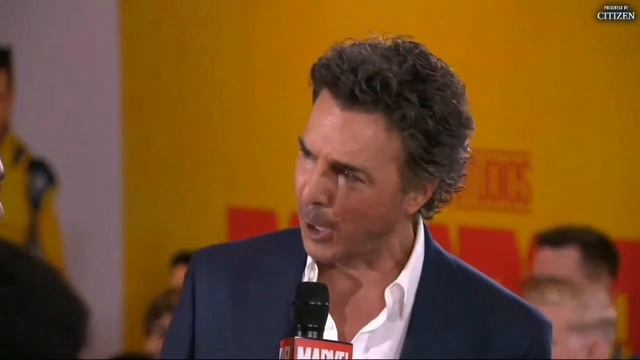 Shawn lewy interview at Deadpool and Wolverine World premiere смотреть онлайн
